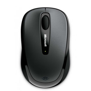Mouse óptico inalámbrico Microsoft Mobile 3500, 1000 dpi, BlueTrack, Gris, Receptor USB (GMF-00380) (Consutar por stock)