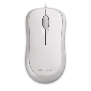 Mouse Microsoft Basic Optical Blanco USB (P58-00062) (Consultar por stock)