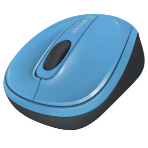 Mouse óptico inalámbrico Microsoft Mobile 3500, 1000 dpi, celeste, BlueTrack (GMF-00273) (Consultar por stock)