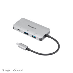 Hub USB-C Targus, 2 USB 3.2 / 2 USB-C 100W (ACH228USZ)