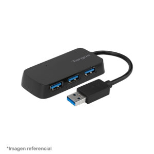 Hub USB Targus 4 Port 3.0 Bus Power Black (ACH124US) (Consultar por stock)