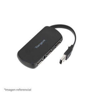 Hub USB Targus 4 Port 2.0 Negro (ACH114US)