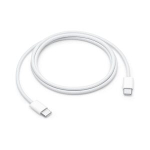 Cable Apple de carga USB-C trenzado 1m – Blanco